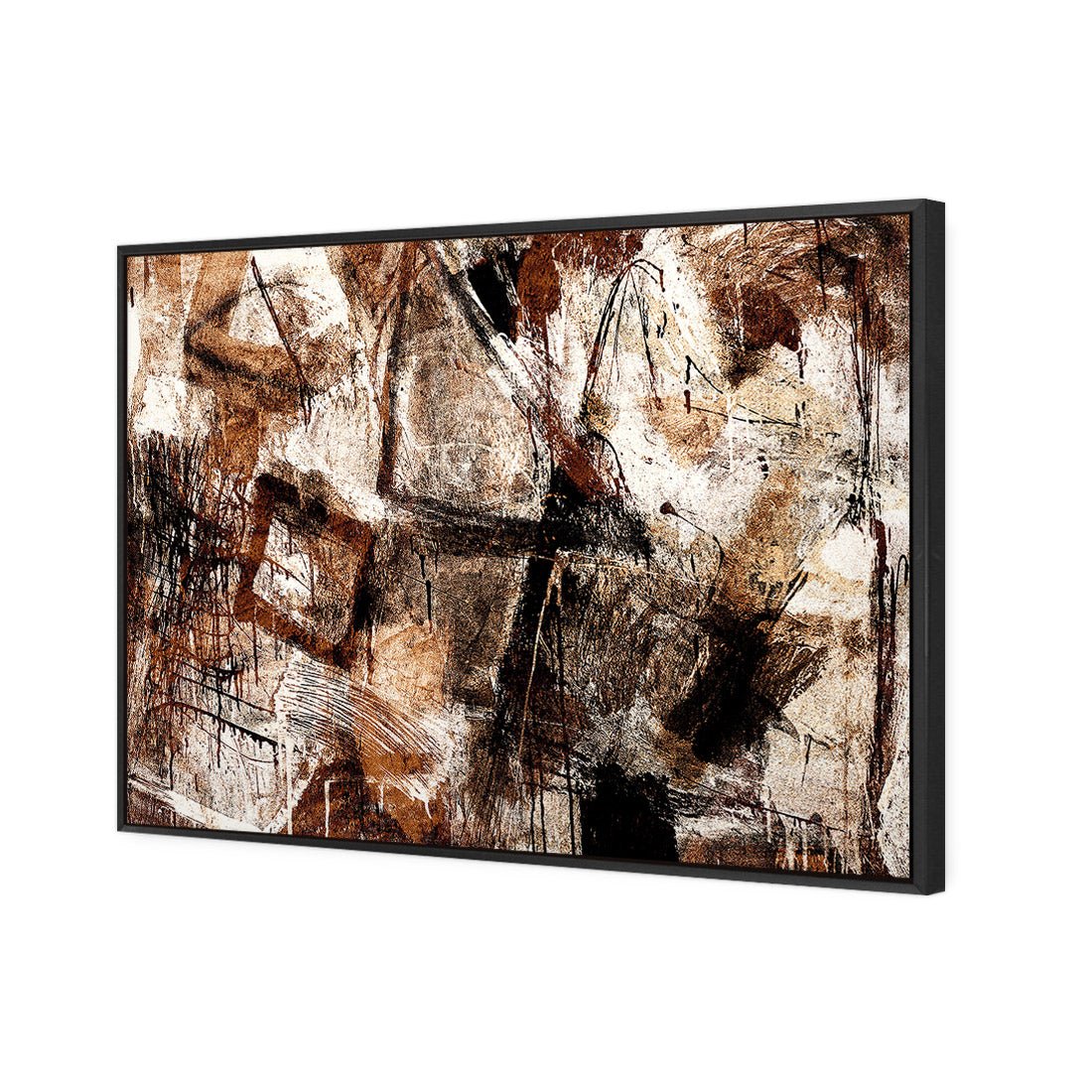 Craze of Brown - Wall Art Designs - 1732_AR_H WAD_CP - MPY - 260 - M - S - S_45x30_S - 1550 - BLK