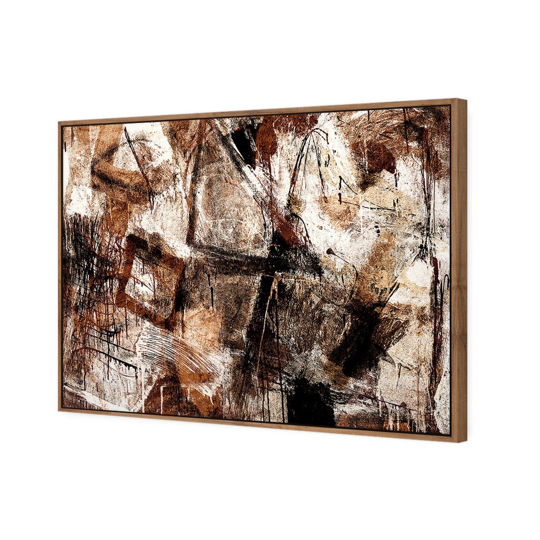 Craze of Brown - Wall Art Designs - 1732_AR_H WAD_CP - MPY - 260 - M - S - S_45x30_S - 1550 - NAT