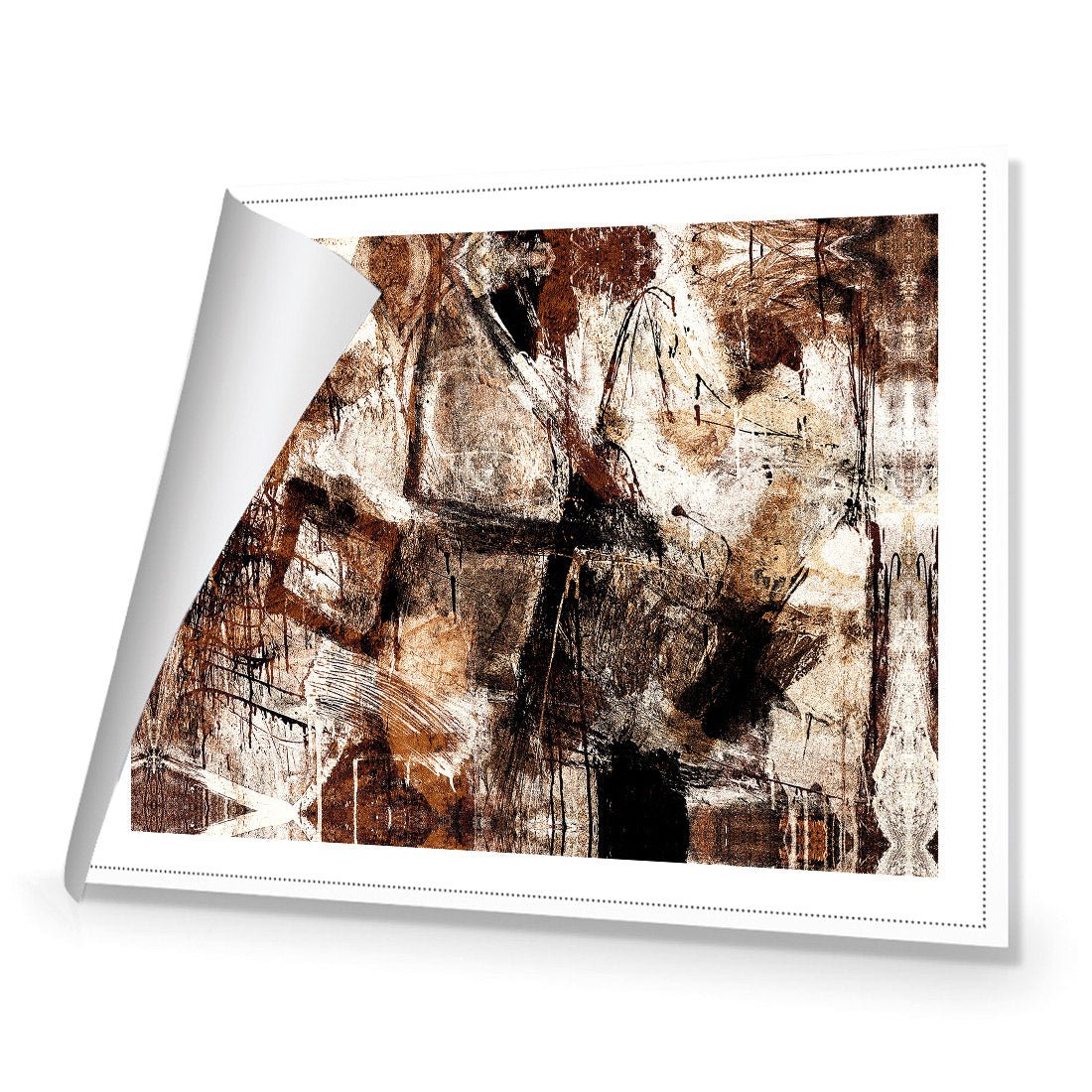 Craze of Brown - Wall Art Designs - 1732_AR_H WAD_CP - MPY - 260 - M - R_45x30_NONE