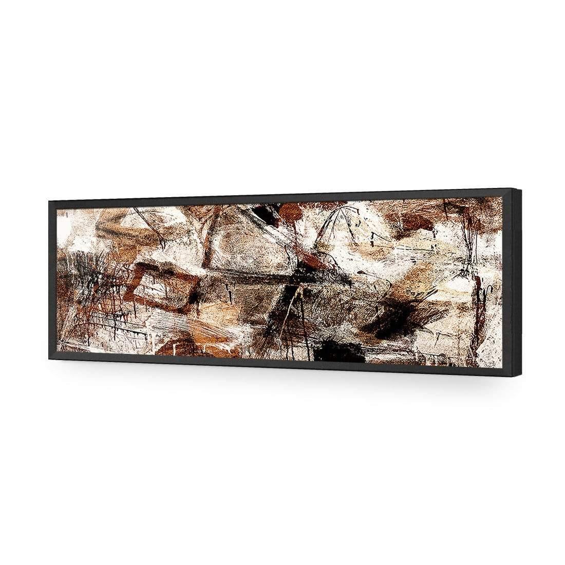 Craze of Brown (long) - Wall Art Designs - 1732_AL_H WAD_AP - 030 - EDG_90x30_S - 2538 - BLK