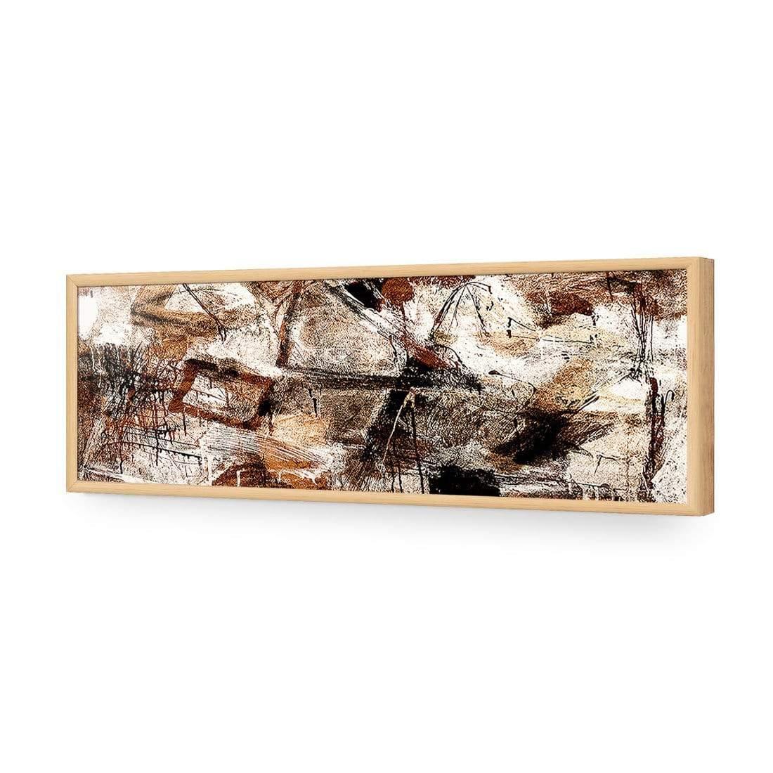 Craze of Brown (long) - Wall Art Designs - 1732_AL_H WAD_AP - 030 - EDG_90x30_S - 2538 - OAK