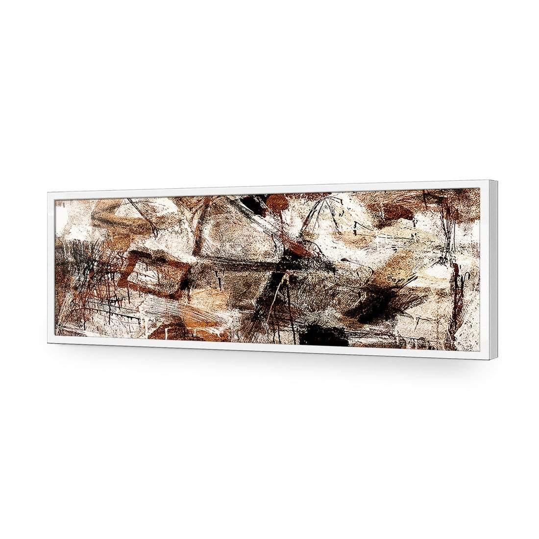 Craze of Brown (long) - Wall Art Designs - 1732_AL_H WAD_AP - 030 - EDG_90x30_S - 2538 - WHT