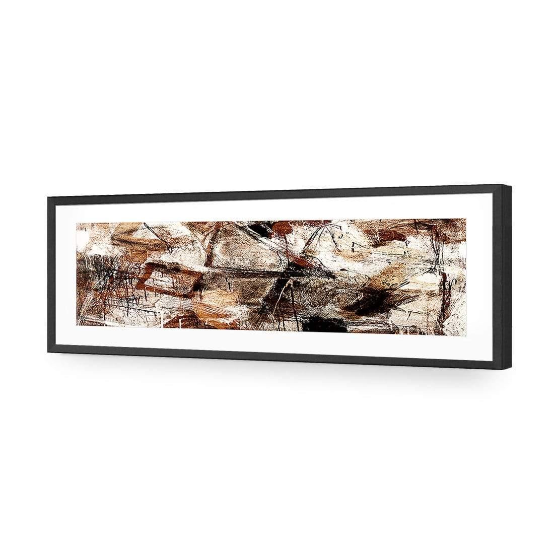 Craze of Brown (long) - Wall Art Designs - 1732_AL_H WAD_AP - 030 - MAT_90x30_S - 2538 - BLK