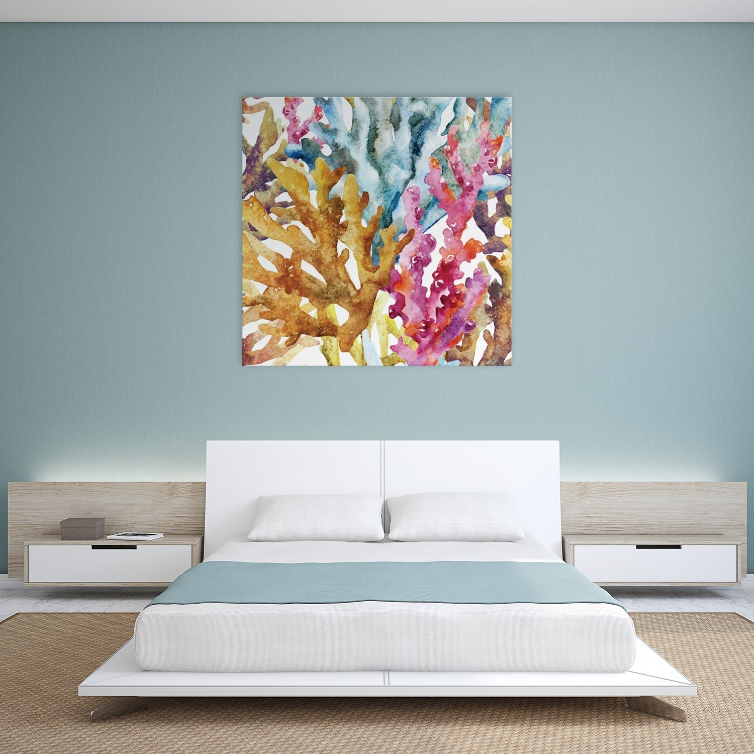 Creative Coral (square) - Wall Art Designs - 2436_AS_Q WAD_CP - MPY - 260 - M - S - S_37x37_NONE