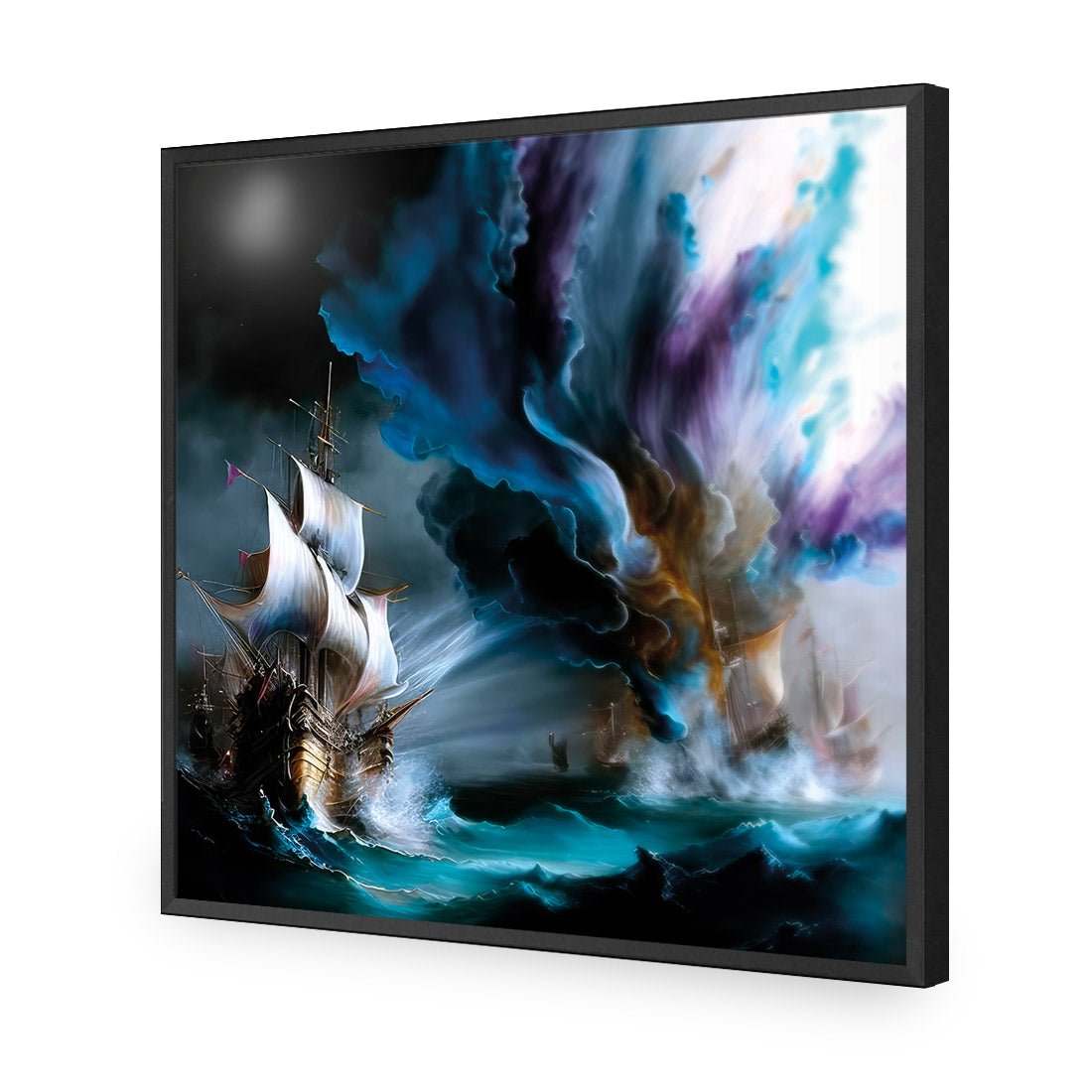 Curse of the Seven Seas - Wall Art Designs - WB_100769_AS_Q CAF_AP - 030 - EDG_37x37_S - 2538 - BLK