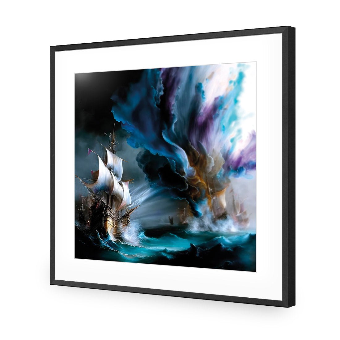 Curse of the Seven Seas - Wall Art Designs - WB_100769_AS_Q CAF_AP - 030 - MAT_37x37_S - 2538 - BLK