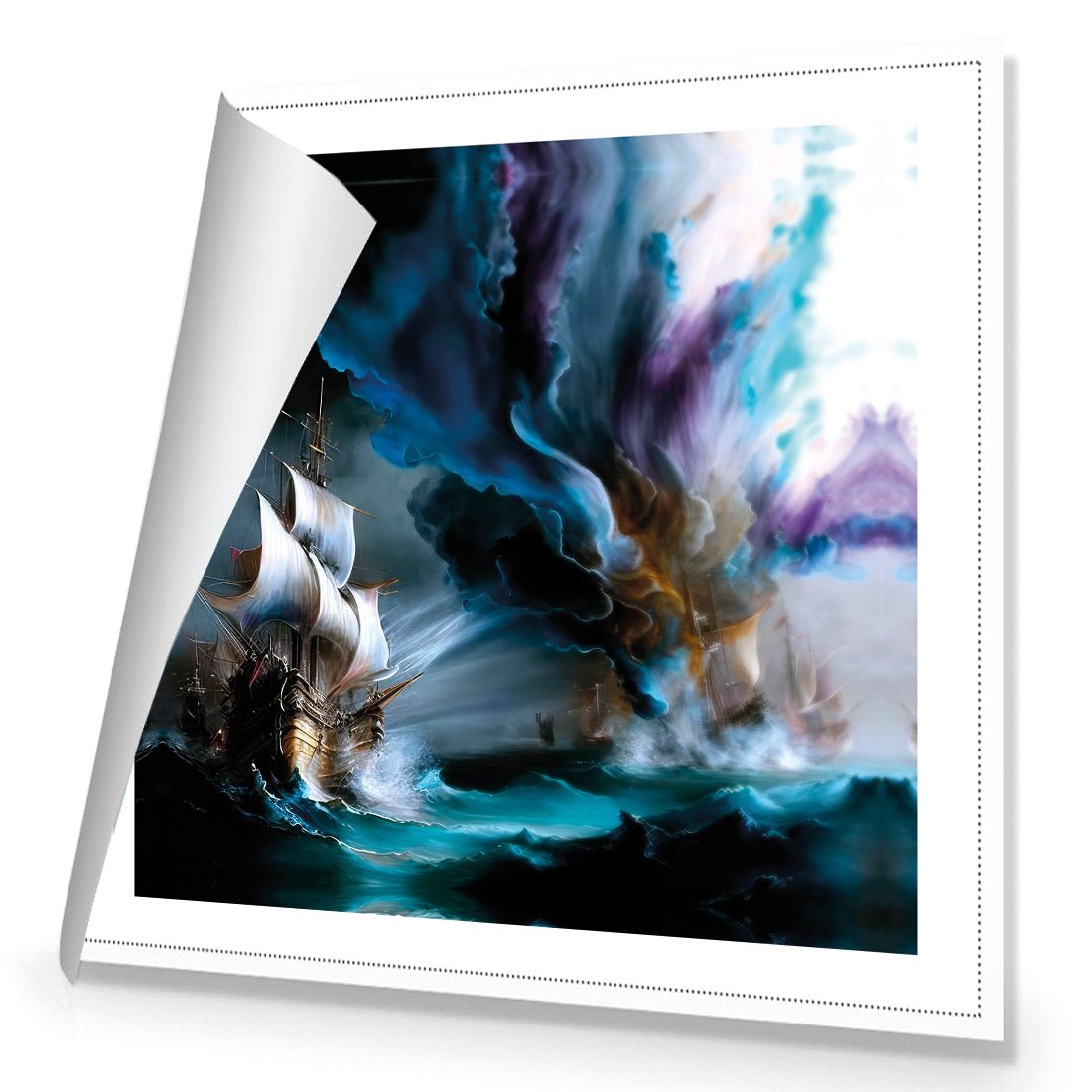 Curse of the Seven Seas - Wall Art Designs - WB_100769_AS_Q CAF_CP - MPY - 260 - M - R_37x37_NONE