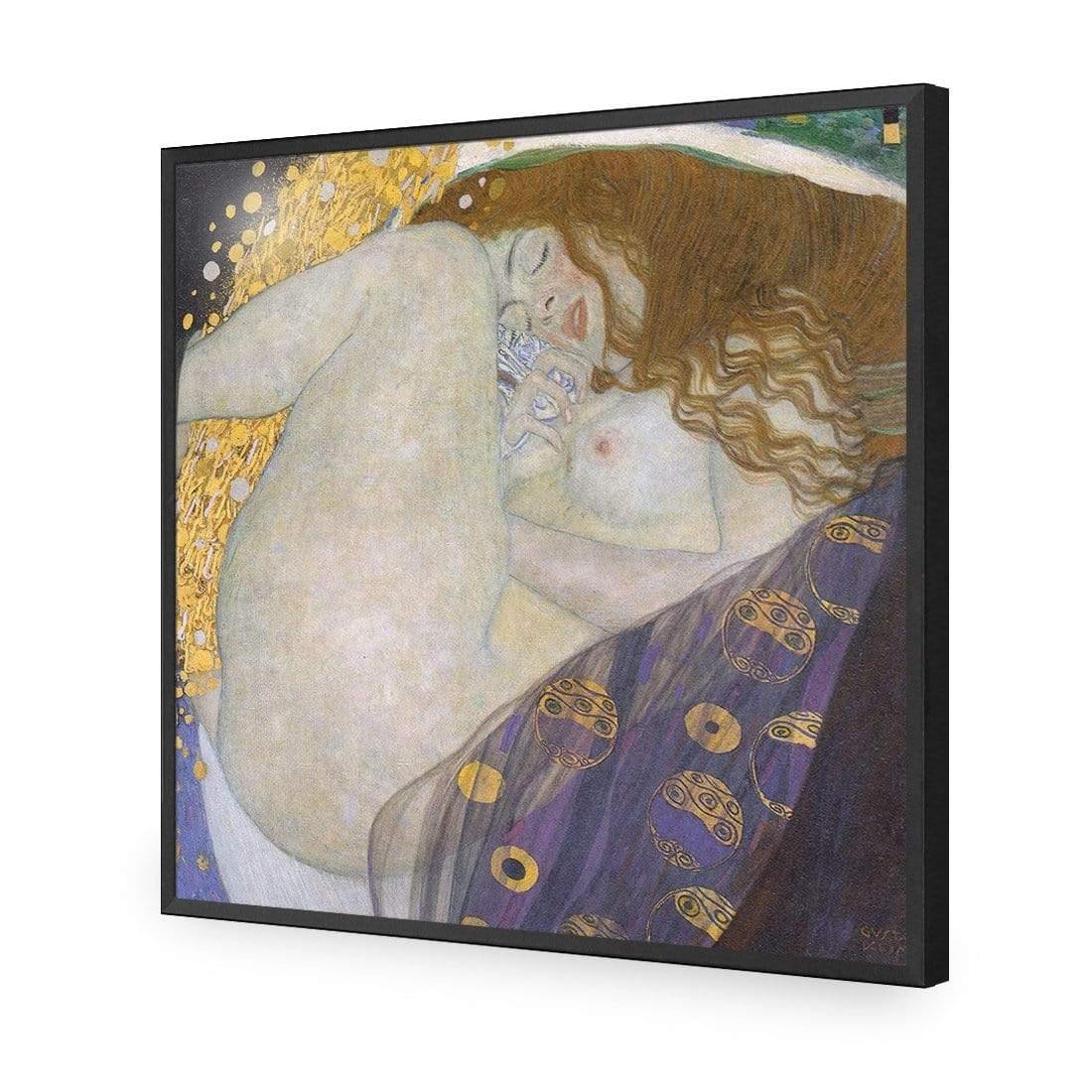 Danae by Gustav Klimt - Wall Art Designs - 3867_AS_Q WAD_AP - 030 - EDG_37x37_S - 2538 - BLK