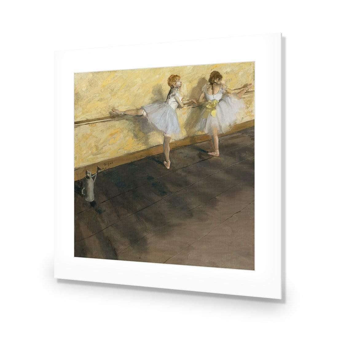 Dancers Practicing at the Barre By Edgar Degas - Wall Art Designs - 3301_AS_Q WAD_AP - 030 - MAT_37x37_NONE