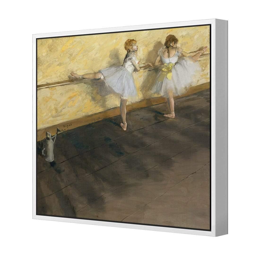 Dancers Practicing at the Barre By Edgar Degas - Wall Art Designs - 3301_AS_Q WAD_CP - MPY - 260 - M - S - S_37x37_S - 1550 - WHT