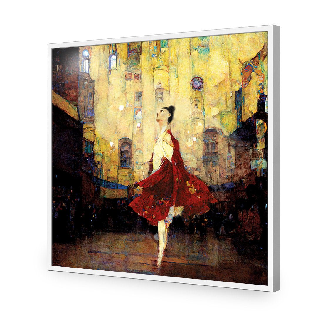 Dancescape II - Wall Art Designs - WB_100118_AS_Q CAF_AP - 030 - EDG_37x37_S - 2538 - WHT