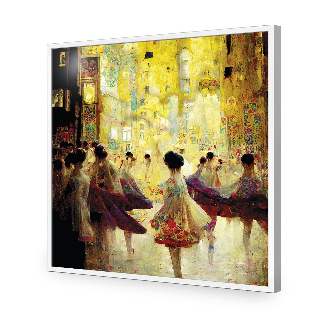 Dancescape III - Wall Art Designs - WB_100119_AS_Q CAF_AP - 030 - EDG_37x37_S - 2538 - WHT