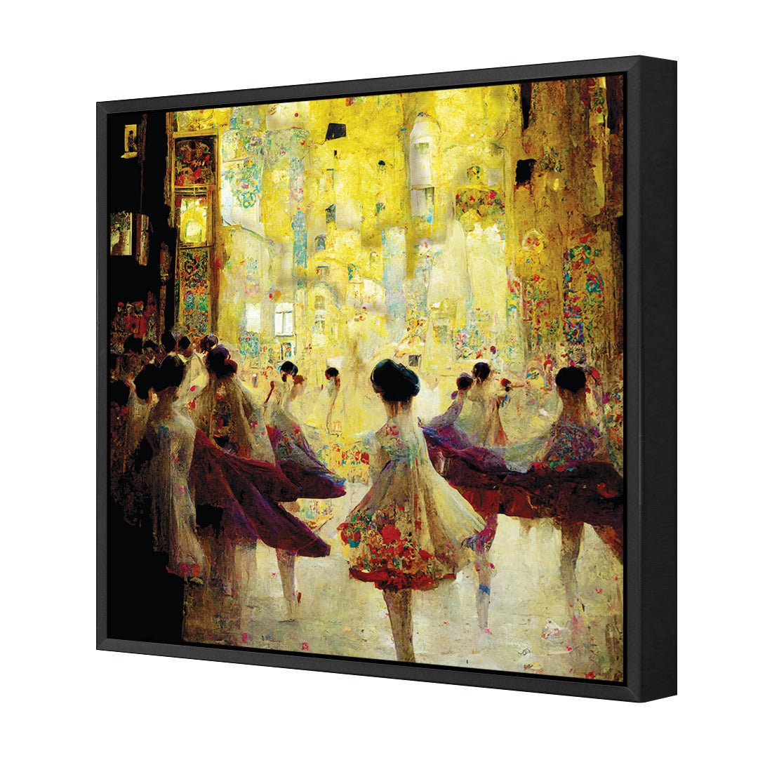 Dancescape III - Wall Art Designs - WB_100119_AS_Q CAF_CP - MPY - 260 - M - S - S_37x37_S - 1550 - BLK