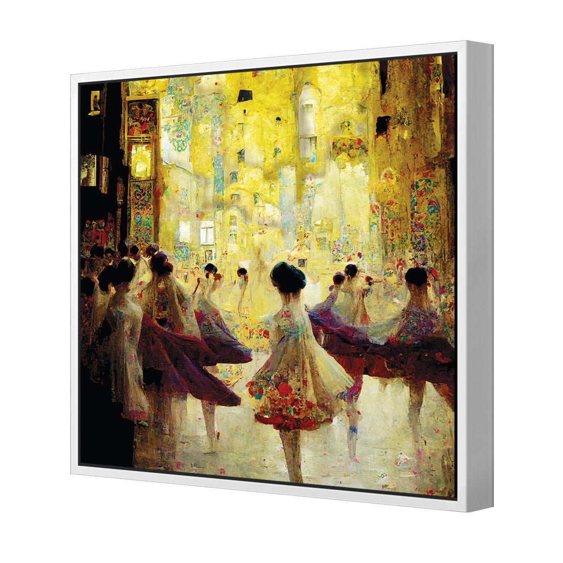 Dancescape III - Wall Art Designs - WB_100119_AS_Q CAF_CP - MPY - 260 - M - S - S_37x37_S - 1550 - WHT