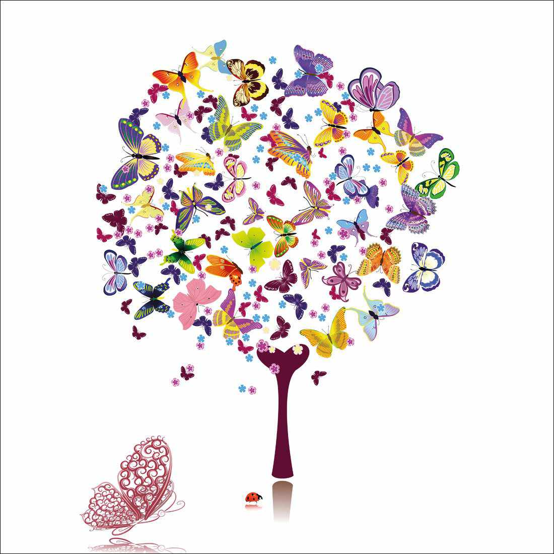 Day Dream Tree, Square