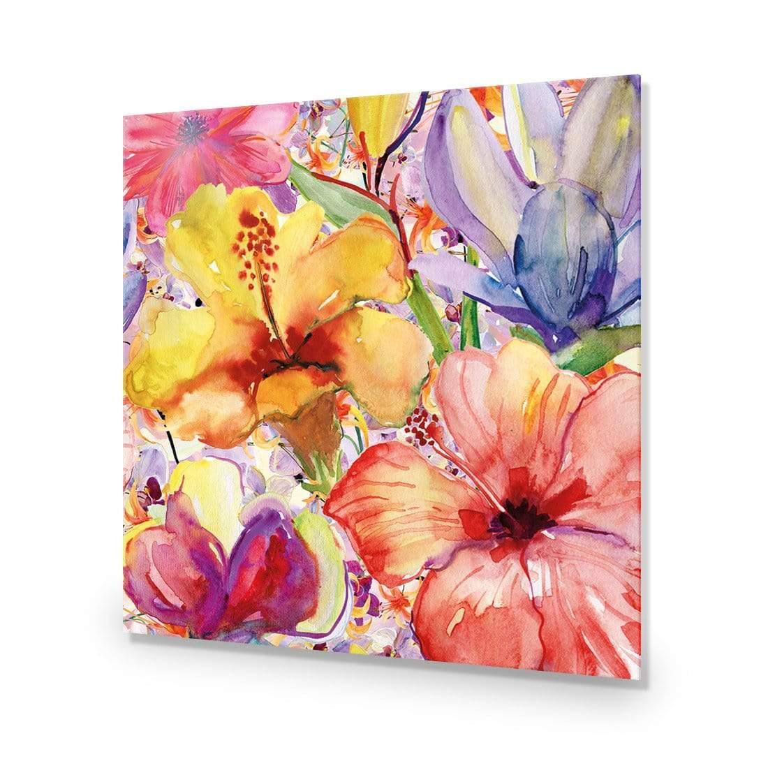 Day Lilies and Iris (Square) - Wall Art Designs - 1461_AS_Q WAD_AP - 030 - EDG_37x37_NONE