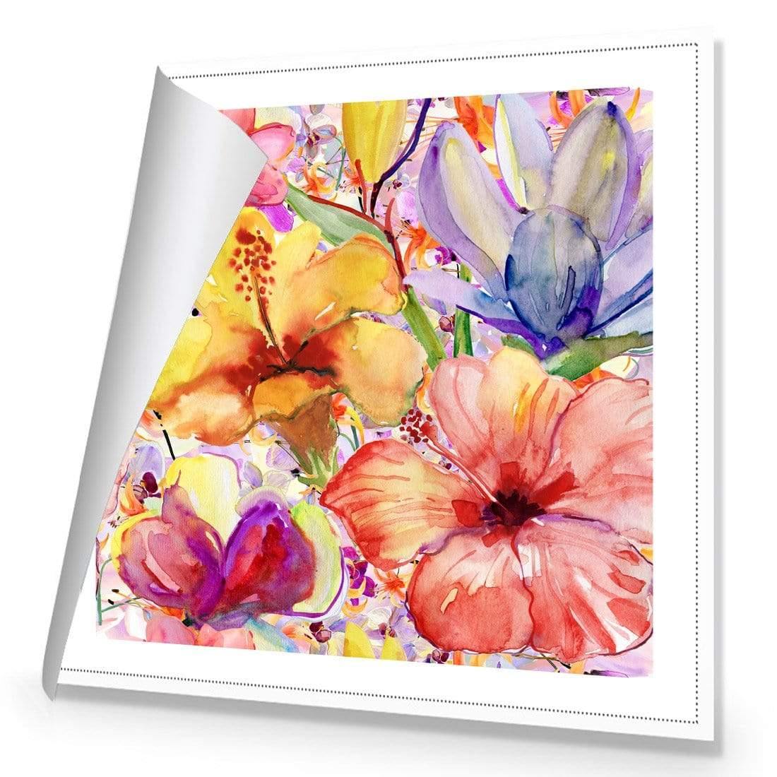 Day Lilies and Iris (Square) - Wall Art Designs - 1461_AS_Q WAD_CP - MPY - 260 - M - R_37x37_NONE