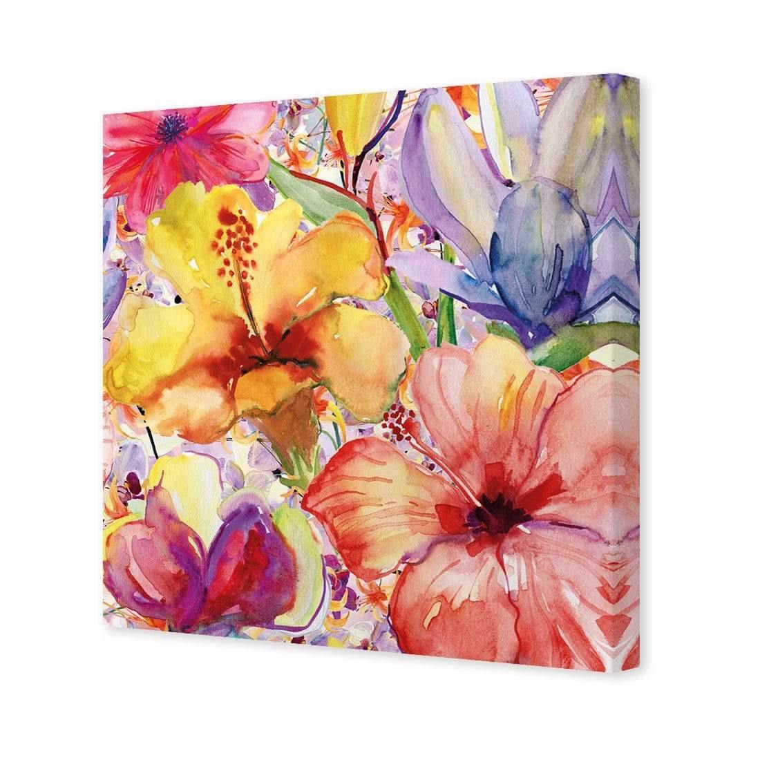 Day Lilies and Iris (Square) - Wall Art Designs - 1461_AS_Q WAD_CP - MPY - 260 - M - S - S_37x37_NONE