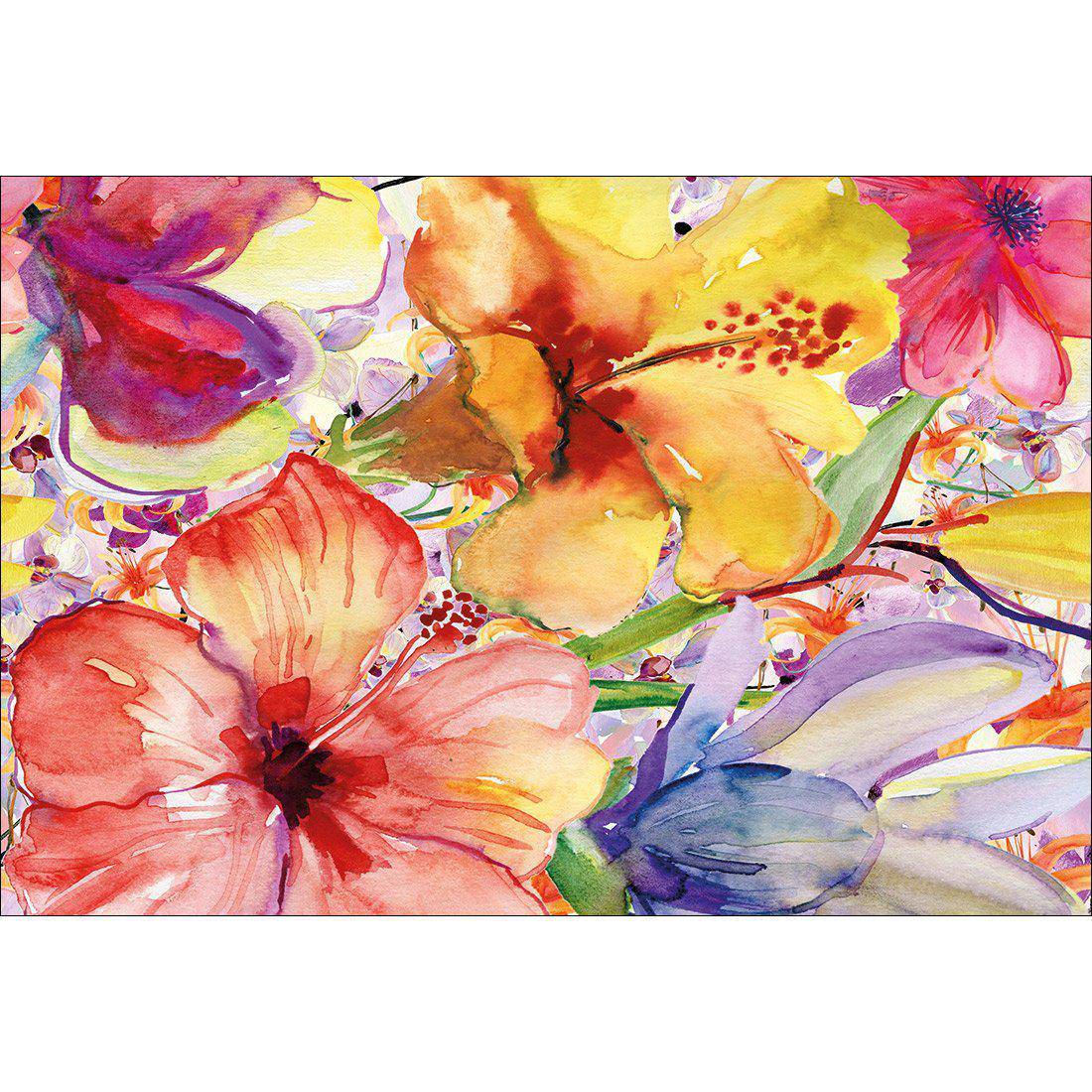 Day Lily And Irises