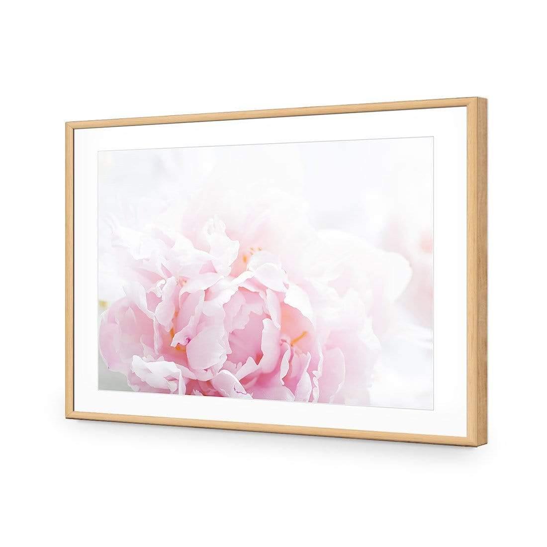 Delicate Pink Peony - Wall Art Designs - 3272_AR_H CAF_AP - 030 - MAT_45x30_S - 2538 - OAK