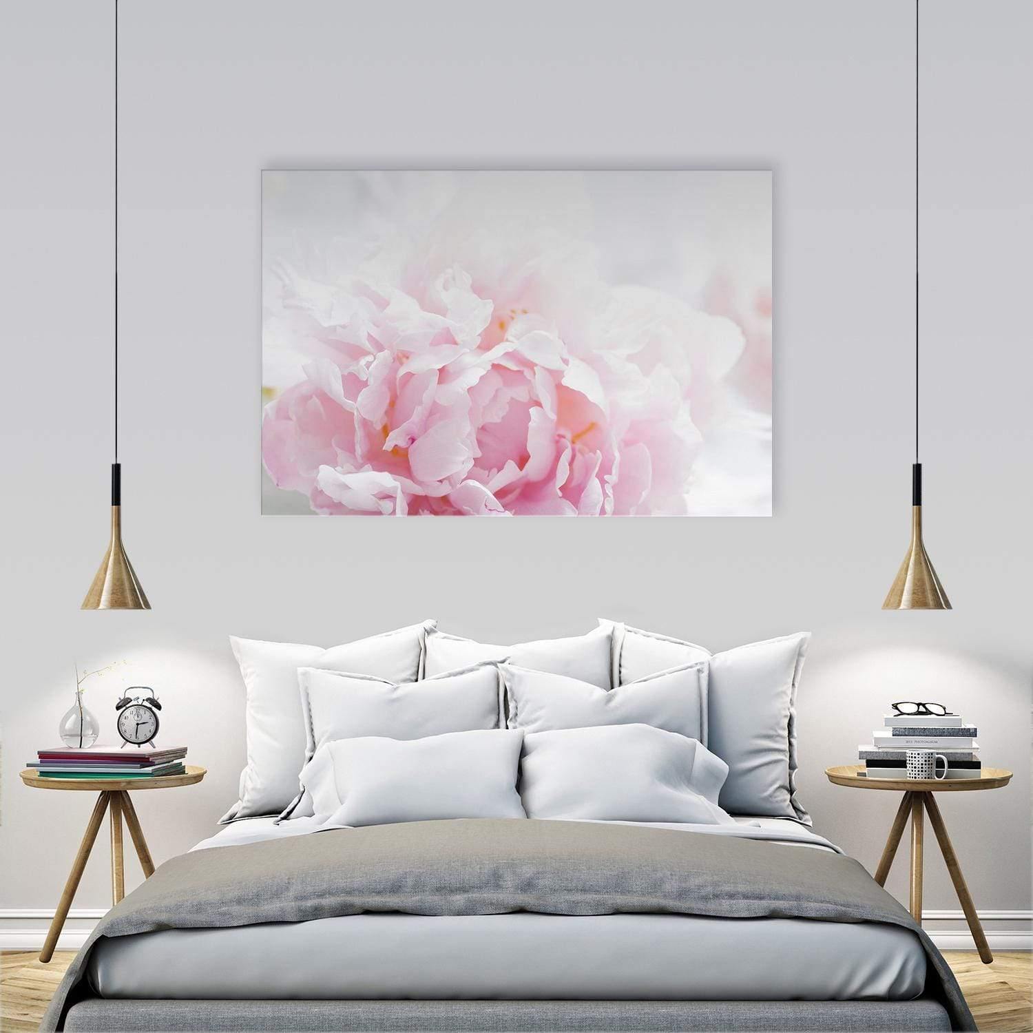 Delicate Pink Peony - Wall Art Designs - 3272_AR_H CAF_CP - MPY - 260 - M - S - S_45x30_NONE