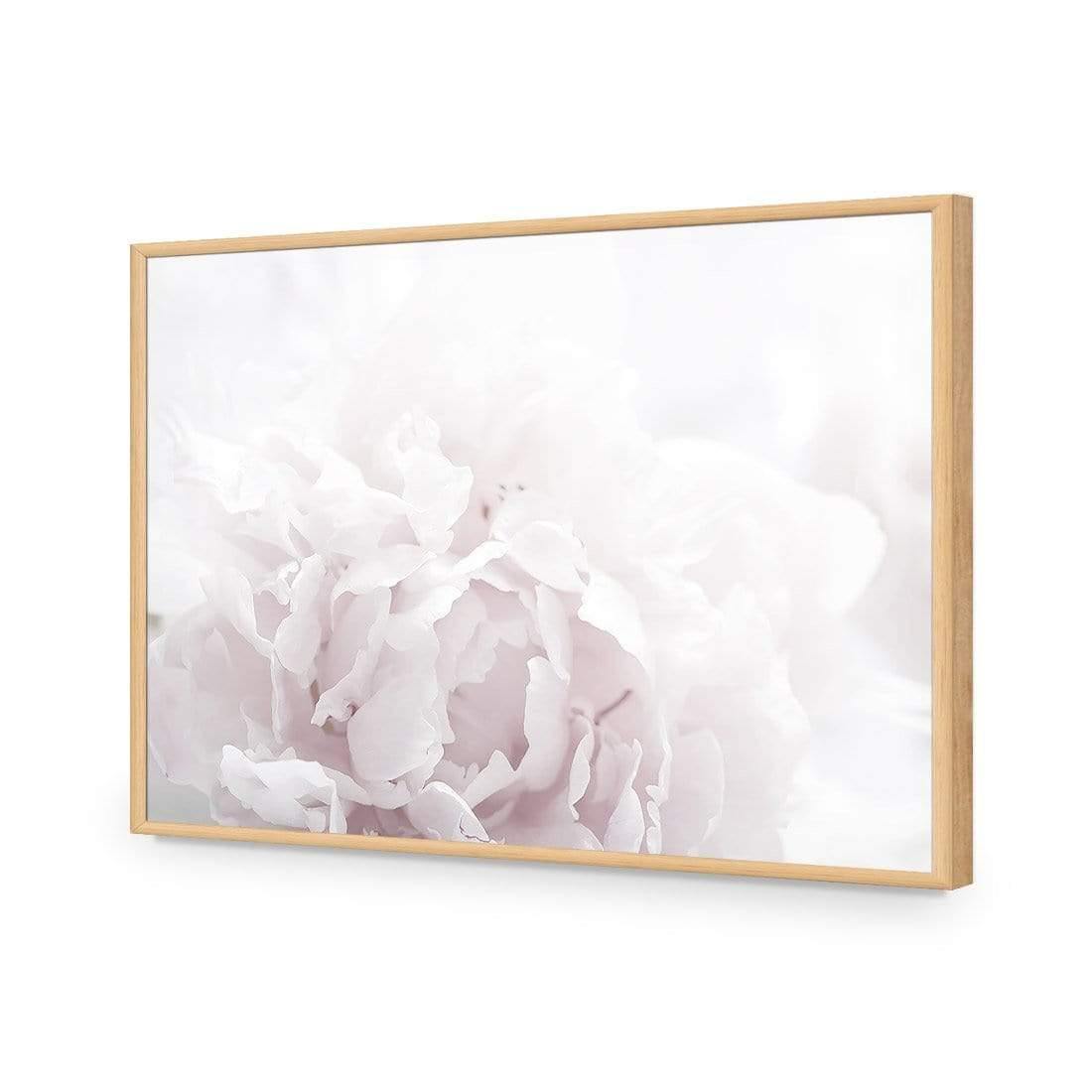 Delicate Pink Peony Soft - Wall Art Designs - 3272_DR_H CAF_AP - 030 - EDG_45x30_S - 2538 - OAK