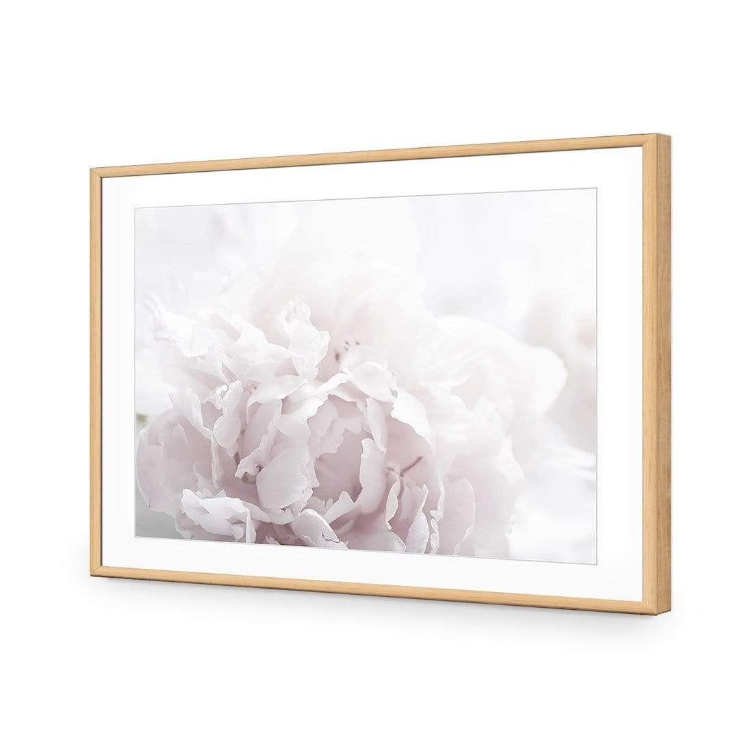 Delicate Pink Peony Soft - Wall Art Designs - 3272_DR_H CAF_AP - 030 - MAT_45x30_S - 2538 - OAK