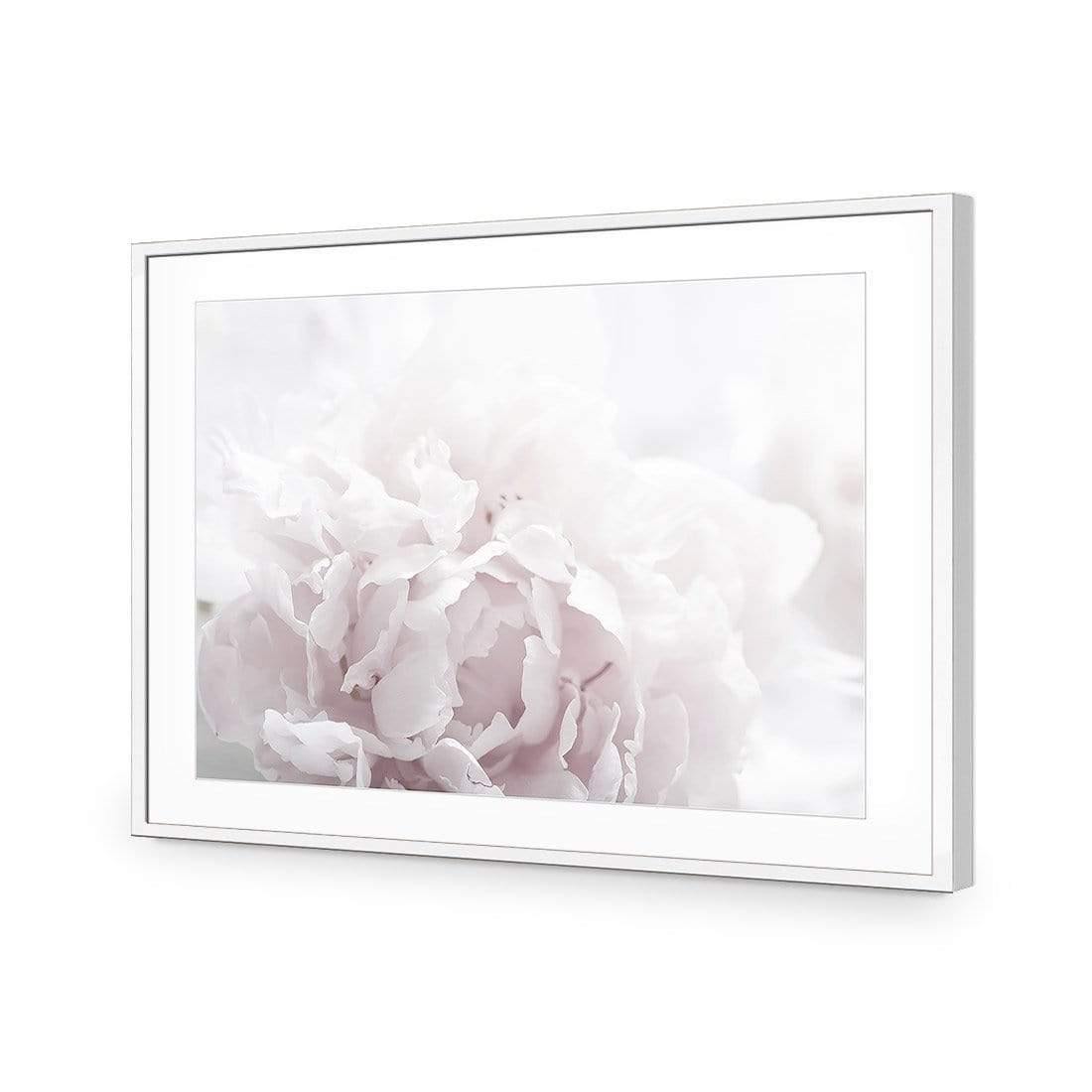 Delicate Pink Peony Soft - Wall Art Designs - 3272_DR_H CAF_AP - 030 - MAT_45x30_S - 2538 - WHT