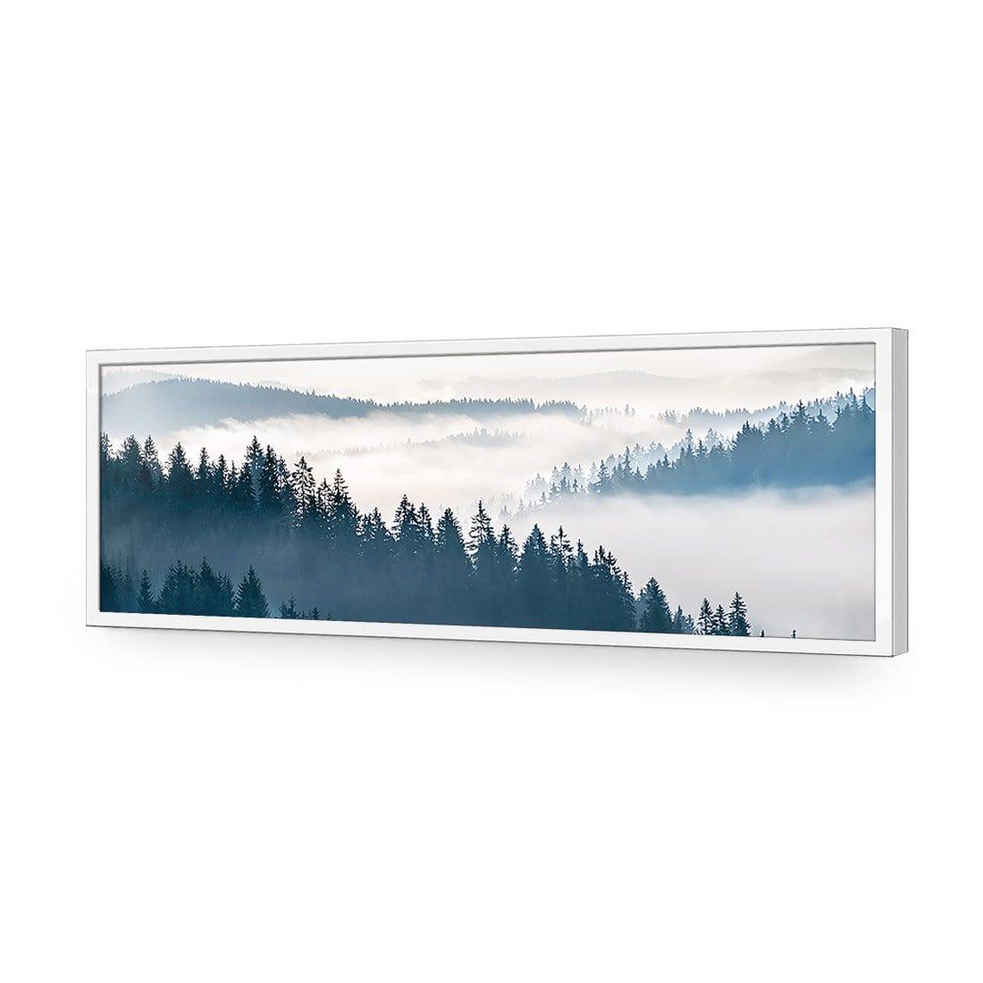 Distant Peaks (Long) - Wall Art Designs - 3125_AL_H WAD_AP - 030 - EDG_90x30_S - 2538 - WHT