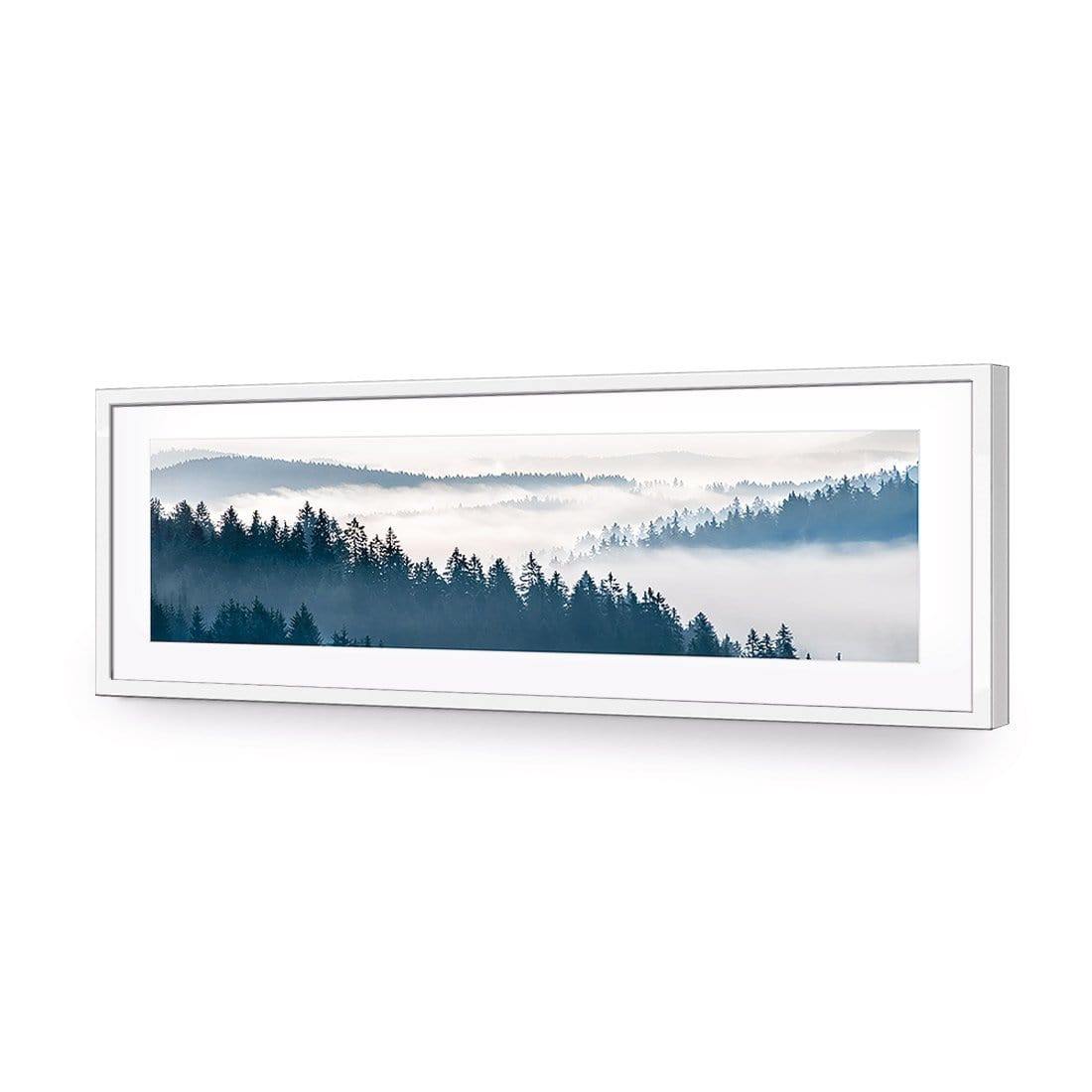 Distant Peaks (Long) - Wall Art Designs - 3125_AL_H WAD_AP - 030 - MAT_90x30_S - 2538 - WHT