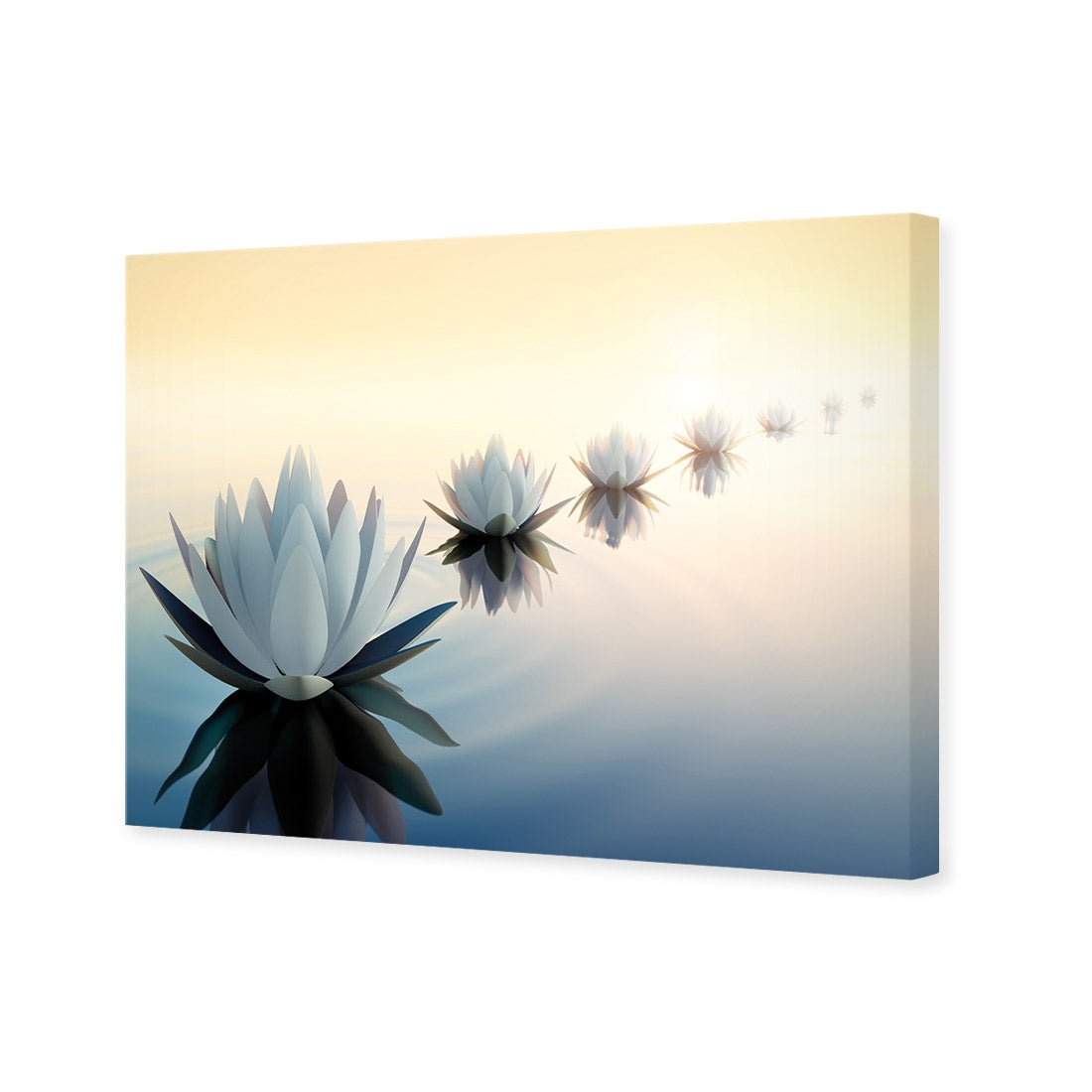 Distant Reflection Canvas Art - Wall Art Designs - 2035_AR_H WAD_CP - MPY - 260 - M - S - S_45x30_NONE