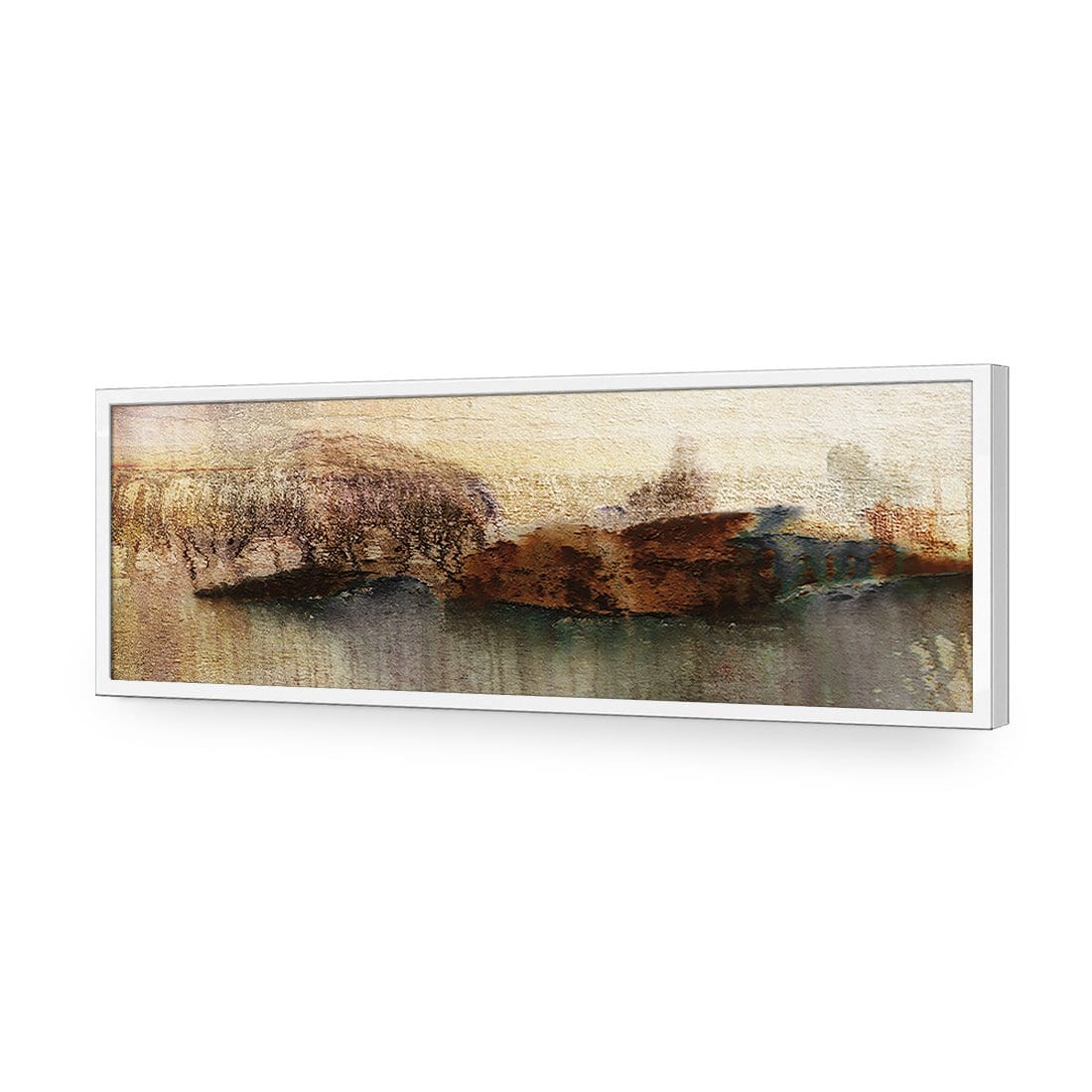 Distressed Wall (long) - Wall Art Designs - 1530_AL_H WAD_AP - 030 - EDG_90x30_S - 2538 - WHT