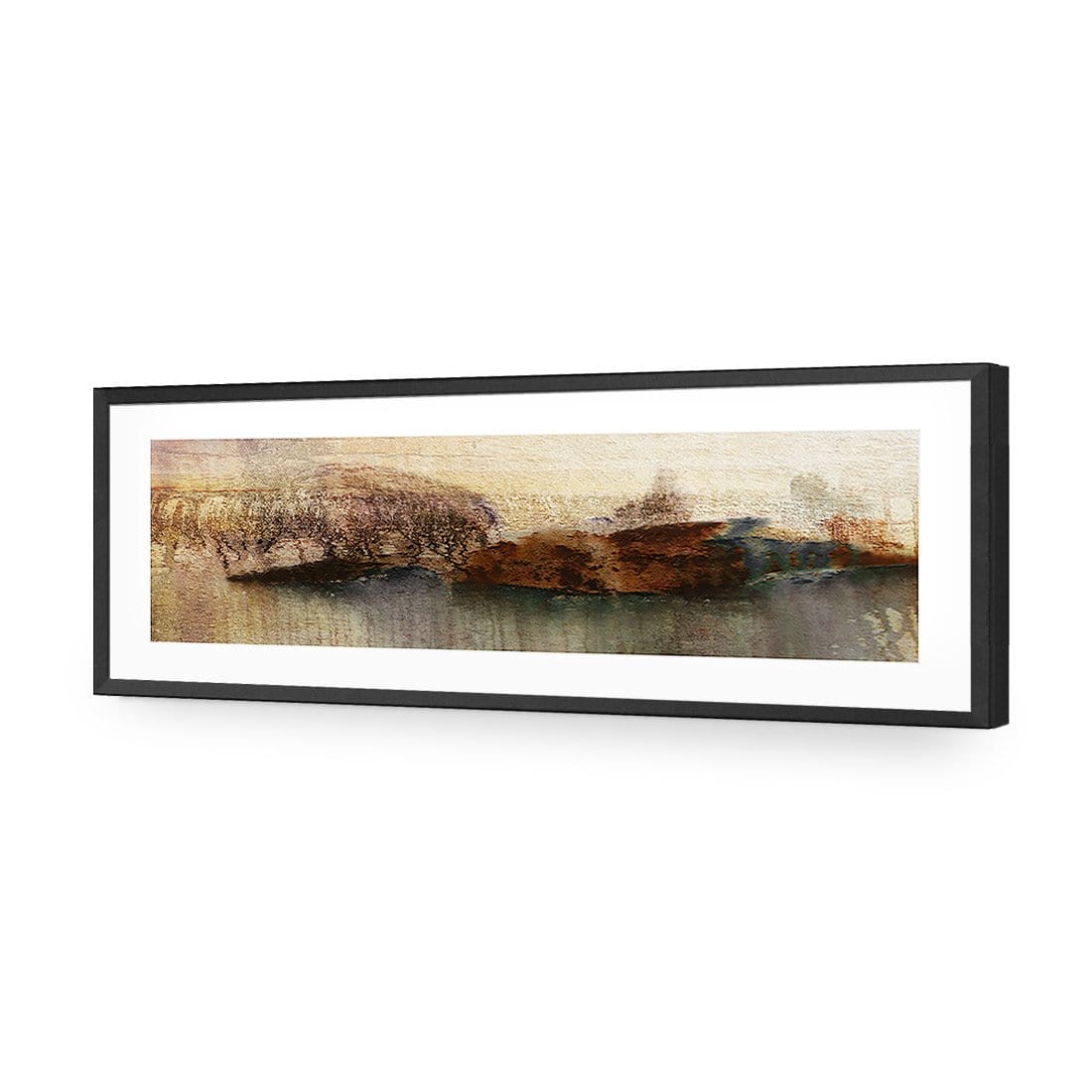 Distressed Wall (long) - Wall Art Designs - 1530_AL_H WAD_AP - 030 - MAT_90x30_S - 2538 - BLK