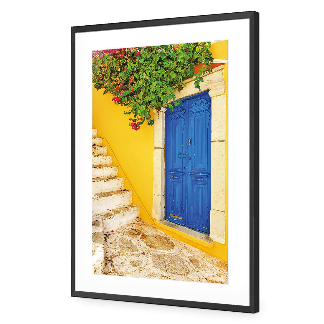 Door in Greece - Wall Art Designs - 2134_AR_V WAD_AP - 030 - MAT_45x30_S - 2538 - BLK