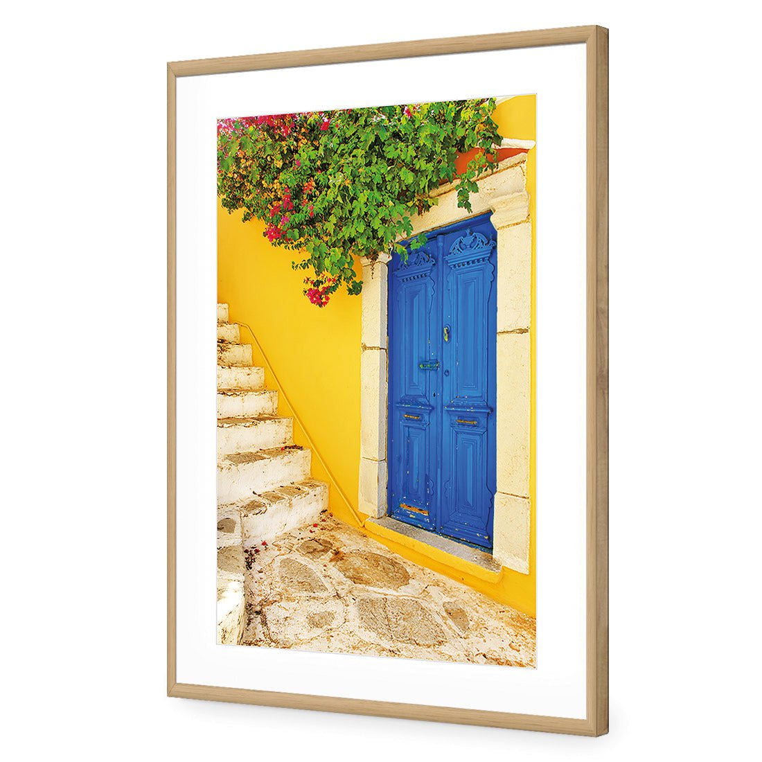 Door in Greece - Wall Art Designs - 2134_AR_V WAD_AP - 030 - MAT_45x30_S - 2538 - OAK