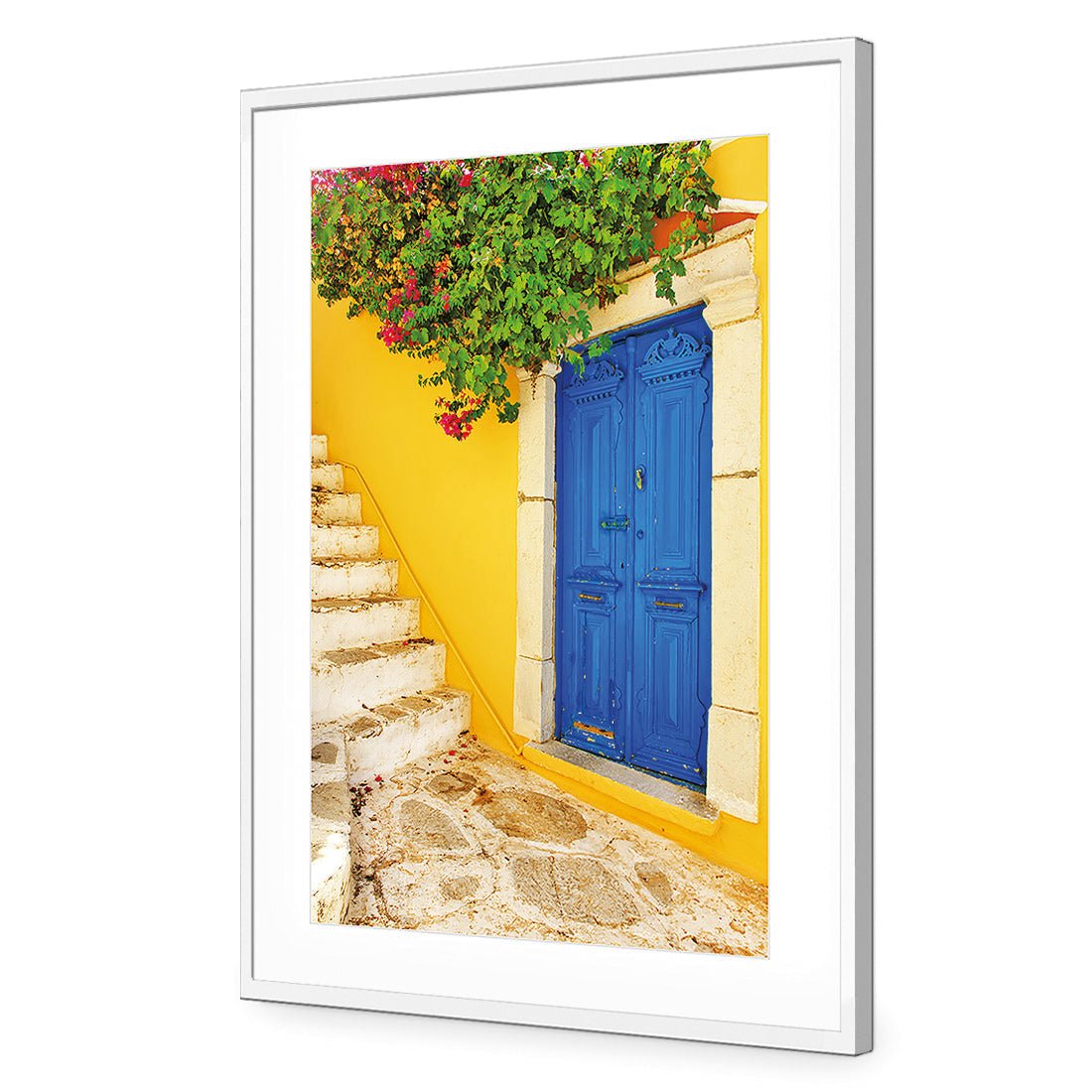 Door in Greece - Wall Art Designs - 2134_AR_V WAD_AP - 030 - MAT_45x30_S - 2538 - WHT