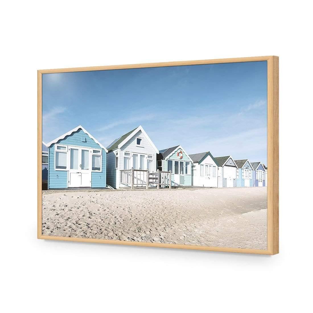 Dorset Beach Hut Lane - Wall Art Designs - 3925_AR_H CAF_AP - 030 - EDG_45x30_S - 2538 - OAK