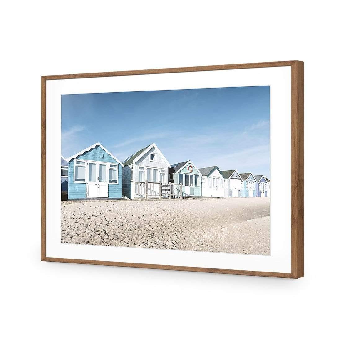 Dorset Beach Hut Lane - Wall Art Designs - 3925_AR_H CAF_AP - 030 - MAT_45x30_S - 2538 - NAT