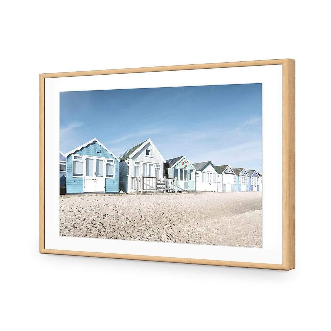 Dorset Beach Hut Lane - Wall Art Designs - 3925_AR_H CAF_AP - 030 - MAT_45x30_S - 2538 - OAK