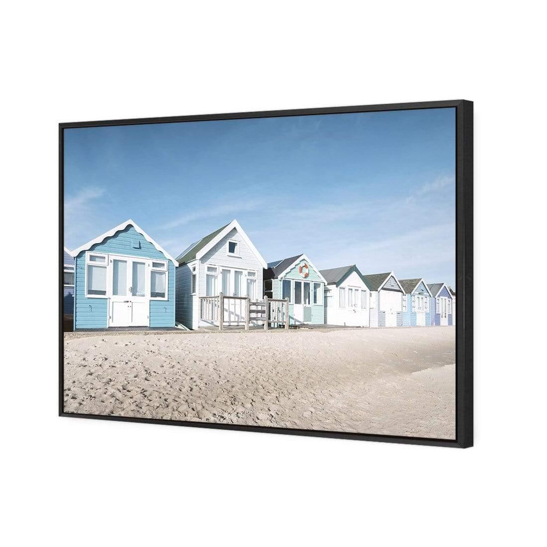 Dorset Beach Hut Lane - Wall Art Designs - 3925_AR_H CAF_CP - MPY - 260 - M - S - S_45x30_S - 1550 - BLK