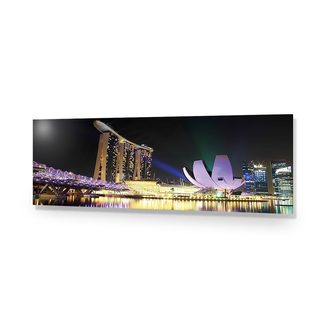 Double Helix Bridge Singapore (long) - Wall Art Designs - 738_AL_H WAD_CP - MPY - 260 - M - S - S_60x20_NONE