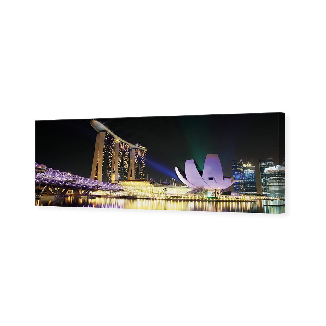 Double Helix Bridge Singapore (long) - Wall Art Designs - 738_AL_H WAD_CP - MPY - 260 - M - S - S_60x20_NONE