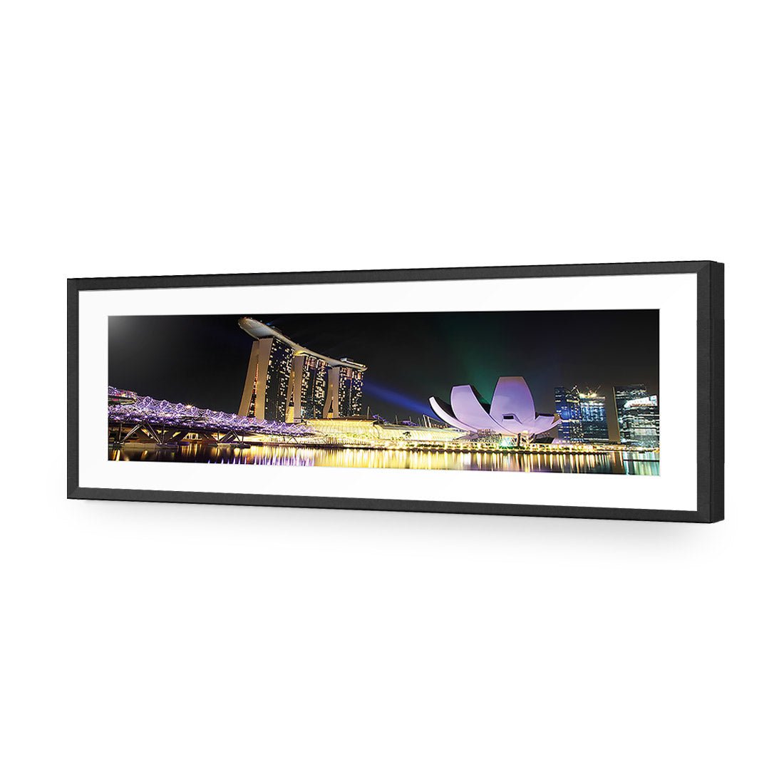 Double Helix Bridge Singapore (long) - Wall Art Designs - 738_AL_H WAD_CP - MPY - 260 - M - S - S_60x20_NONE