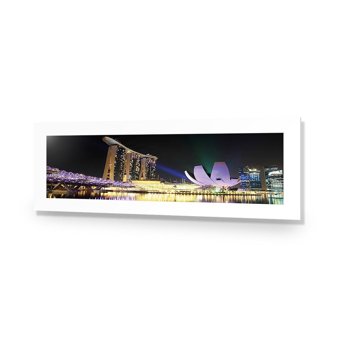 Double Helix Bridge Singapore (long) - Wall Art Designs - 738_AL_H WAD_CP - MPY - 260 - M - S - S_60x20_NONE