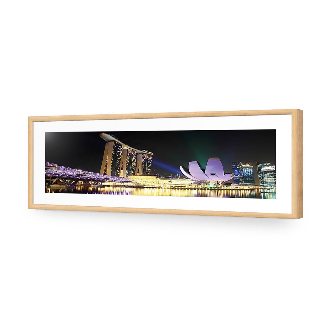 Double Helix Bridge Singapore (long) - Wall Art Designs - 738_AL_H WAD_CP - MPY - 260 - M - S - S_60x20_NONE