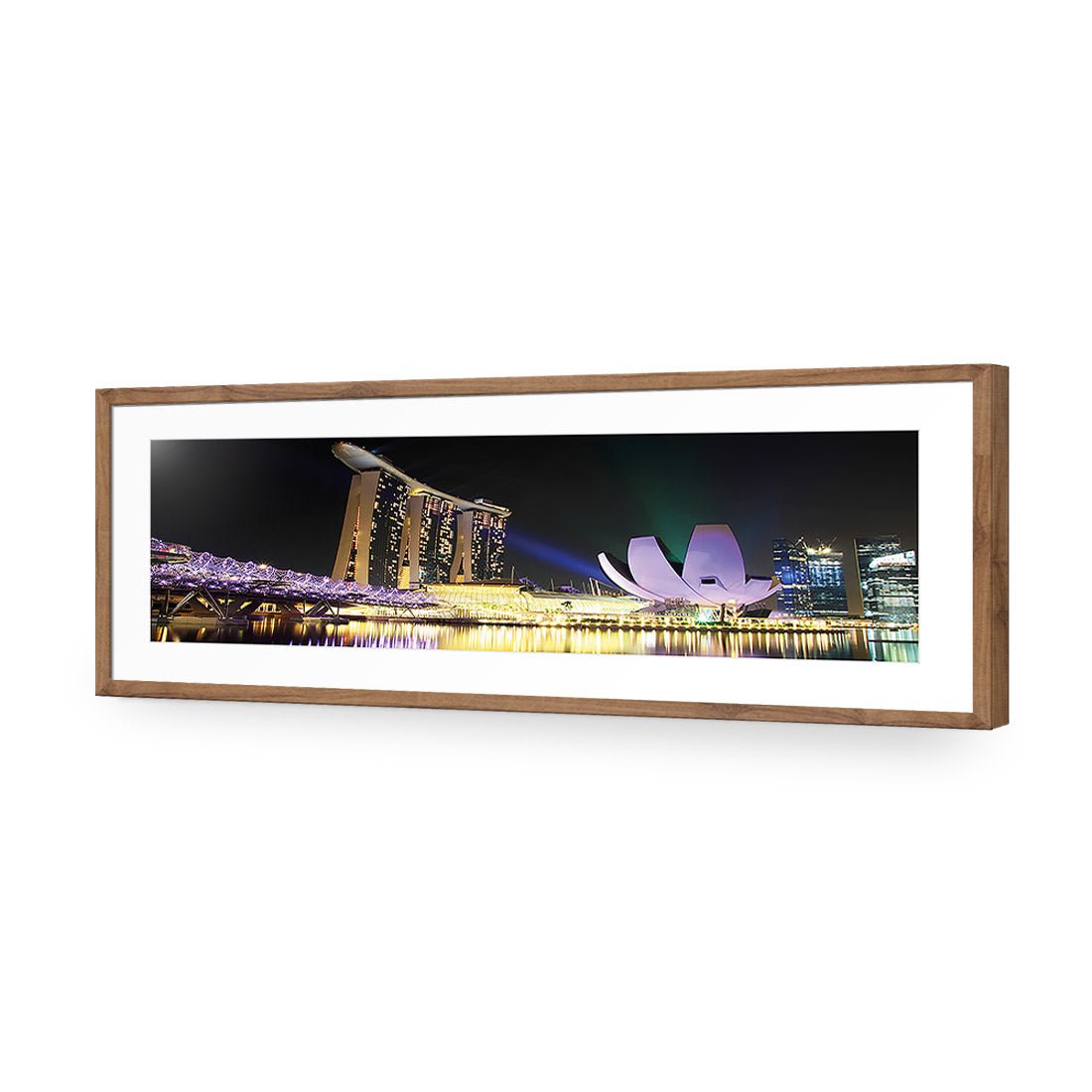 Double Helix Bridge Singapore (long) - Wall Art Designs - 738_AL_H WAD_CP - MPY - 260 - M - S - S_60x20_NONE