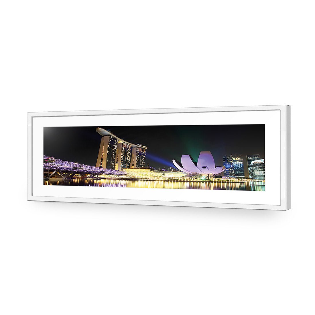 Double Helix Bridge Singapore (long) - Wall Art Designs - 738_AL_H WAD_CP - MPY - 260 - M - S - S_60x20_NONE