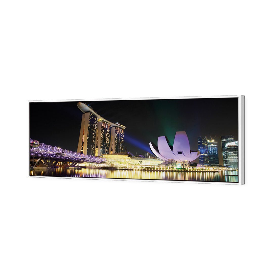 Double Helix Bridge Singapore (long) - Wall Art Designs - 738_AL_H WAD_CP - MPY - 260 - M - S - S_60x20_NONE