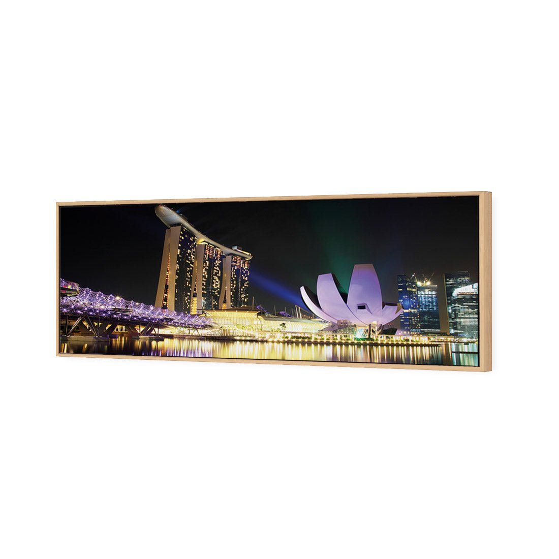 Double Helix Bridge Singapore (long) - Wall Art Designs - 738_AL_H WAD_CP - MPY - 260 - M - S - S_60x20_NONE