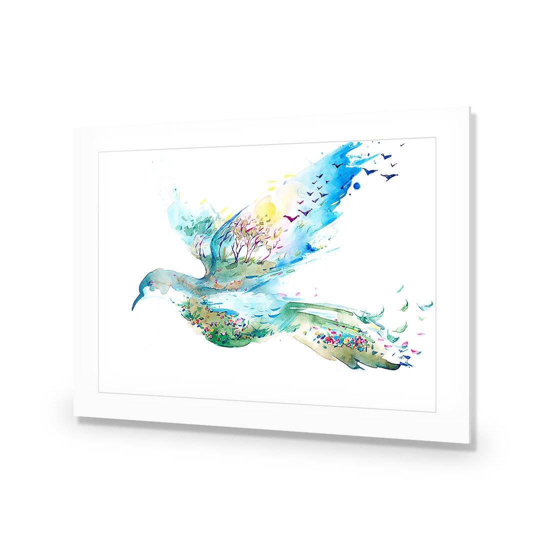 Dove Of Peace Acrylic Glass Art - Wall Art Designs - 2228_AR_H WAD_AP - 030 - MAT_45x30_NONE